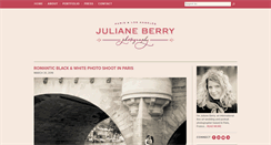 Desktop Screenshot of julianeberryphotographyblog.com