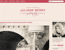 Tablet Screenshot of julianeberryphotographyblog.com